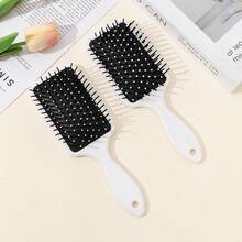 Bestselling K-Pop Girl Group Element Printed Air Cushion Hair Brush, Witch Hunter Massage Scalp Smoothing Hair Brush, Hairstyling Comb, Valentine's Day Gift