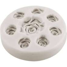 Flower Fondant Molds Daisy Flowers Silicone Molds Candy Mold Cupcake Topper Cake Decorating Chocolate Candy Polymer Clay Gum Paste Set Of - Kiểu T - Xem 7