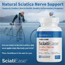 SciatiEaseSciatic NerveFormula"--Supports Daiy Comfort,Nerve Health,Heaithy Inflammatory Responsr,Research Backed Vitamins & Herbs-120Capsules - 1Bottles|120Capsules - 查看 2