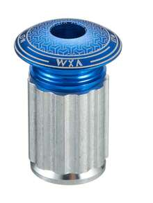 1个自行车车把堵头，铝合金材质，适用于山地车直把和公路车弯把。 - 彩色 - 查看 12