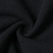 Under Armour Women's Tricot Tracksuit Two-Piece Set: Knitted Stand Collar Jacket, Comfortable Long Pants, Casual Pants 1365147-001 - Black - View 7