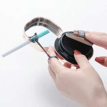 新款原创镂空蝴蝶形吸烟环，个性化戒指，香烟夹，加厚香烟夹，夹子，香烟架 - 彩色 - 查看 10