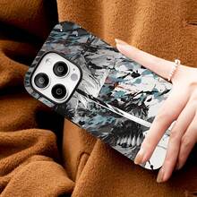 Funda de teléfono a prueba de golpes de protección completa estilo Yoshino Yuuta para hombres, adecuada para iPhone 17/16/15/14/13/12/11/7 Plus/Xr/Xs/X - Colores mixtos - Ver 6