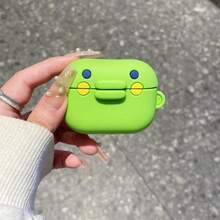 1pc Electronic Pet Chicken 3D Shaped Silicone Soft Case Cover Compatible With Apple 4/3, Pro 3/2 - Multicolor - View 2