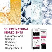 Brightening Cream With A Refreshing Scent, Moisturizing, Contains Hyaluronic Acid And Collagen, Alcohol-Free, Specially Formulated For Women, Suitable For Dry Skin, Intimate Areas, Underarms, And Joints. Suitable For All Skin Types, A Perfect Gift. - 美膚霜 - 查看 6