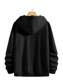 "F1 Redrull Racing Fan Hooded Sweatshirt - Soft And Washable With Pockets, Eye-Catching Brand Sponsor Design, Suitable For Autumn/Winter Everyday Wear / Outdoor Activities / Boyfriend Gifts / Holiday Parties (Exclusively For F1 Fans)" - 黑色 - 查看 3