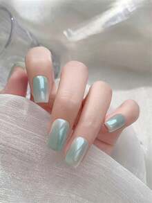 Miss Leia 1-9 15ml 春夏薄荷曼波凝胶指甲油，美白百搭黄绿色指甲油，彩色透明凝胶，适合美甲新手，UV/LED固化，可浸泡半永久，适用于美容院美甲套装、DIY、居家、节日礼物、美甲艺术 - 綠色 - 查看 6