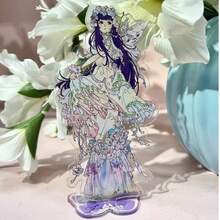 亚克力立牌桌面摆件 芙蓉·德拉库尔 花仙子系列 动漫周边，校园装饰品，节日和生日的完美礼物 - 彩色 - 查看 6
