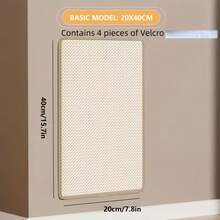 1pc Sisal Cat Scratching Board, Sofa- Design Cat Scratch Pad, Magical Invisible Adhesive, Multi-Layer Exercise, Sisal Material, Perfect Pet New Year Gift, Especially Suitable For Your Cat. - one-size - View 12