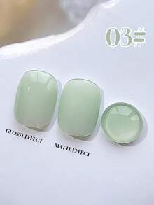 Miss Leia 1-9 15ml 春夏薄荷曼波凝胶指甲油，美白百搭黄绿色指甲油，彩色透明凝胶，适合美甲新手，UV/LED固化，可浸泡半永久，适用于美容院美甲套装、DIY、居家、节日礼物、美甲艺术 - 綠色 - 查看 16