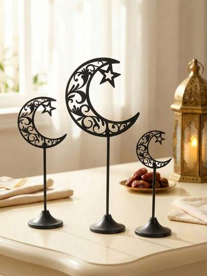 1/2/3 件套礼品，北欧风格装饰，适用于户外庭院装饰、办公桌装饰、烛台、室内氛围营造、婚礼、家庭聚会、派对、告白仪式和餐桌装饰。全年皆宜的家居烛光晚餐道具和浪漫氛围装饰，装饰配件礼品，适合生日、毕业典礼、开斋节、新年和其他场合。