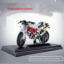 2025 New 1:18 Alloy Motorcycle Model, Realistic Bike Replica, Baking Decor, Scene Ornament, Birthday/Christmas/Holiday Gift, Perfect Present - Multicolor - View 11