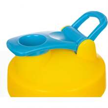 Protein Shaker, 20oz, Colorful Geometric Design, Yellow Lid With Mixing Ball,FIRST EDITION, LIMITED TO 10,000 UNITS ONLY - 1 - View 9