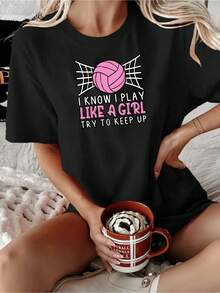 Women Sports Tees & Tanks - Black - View 2