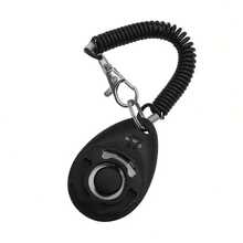 2 Pieces Pet Doorbell Bell Rattle Dog Whistle Training Set With Lanyard - Black - View 3