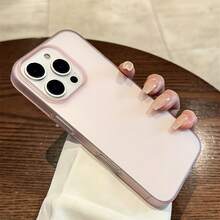 [Matte Ultra-Thin]Premium Simple Matte Phone Case Compatible With IPhone 17 Pro Max/17 Pro/17 Air/17/16 Pro Max/16/16 Pro/16 Plus/15/15 Pro Max/15 Pro/15 Plus/11/12/13/14 Pro Max/11 Pro/11 Pro Max/12 Pro/12 Pro Max/13 Pro/13 Pro Max/14 Pro/14 Pro Max/14 Plus Soft Case Simple Creative - 粉紅色 - 查看 3