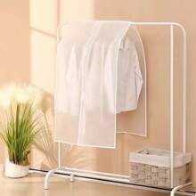 1 szt. Ubrania domowe, worek przeciwkurzowy, osłona przeciwkurzowa, stylowa i prosta przezroczysta kurtka, osłona przeciwkurzowa, torba do zawieszenia, wisząca szafa, pokrowiec na ubrania, wodoodporny i odporny na pleśń, tworzący czyste i komfortowe środowisko domowe (specyfikacje opcjonalne) - przezroczysty - Zobacz 3