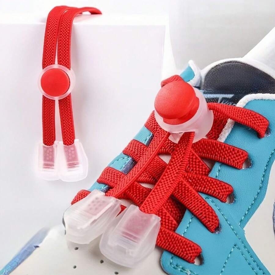 Slouchy Elastic Shoelace Locks, Shoelace Fastener Clips, Shoelace Fixation Gadget