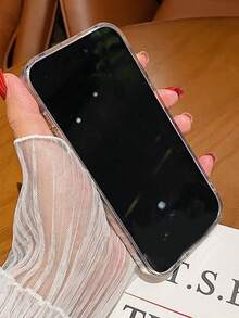 1pc Fashionable Luxury High-End Leopard Print Protective Phone Case, Compatible With IPhone 16 Pro Max, 15, 14, 13, 12, 11 Pro Max Plus, Anti-Drop Full Coverage Smart Phone Case For Women - Multicolor - View 4