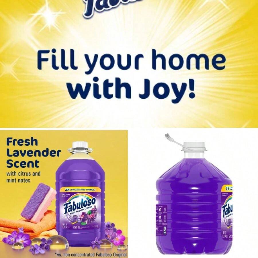 Fabuloso Lavender Multi - Purpose Cleaner 2X Concentrated Floor Cleaner - 169 Fl Oz - Default - 查看 1