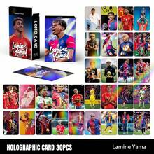 FI FA Ronaldo, Yamal, Vinicius, Mbappe, Bellingham, Haaland Delicate Mini Cards, High-Definition Photo Cards, Collectible Cards, Fans Merchandise Goods, Small Gifts - Multicolor - View 9