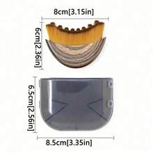 Cọ massage dẫn lưu bạch huyết vùng mặt, cọ massage dẫn lưu bạch huyết khô, thiết kế công thái học, ôm sát da. - Nhiều màu - Xem 6