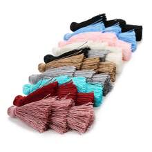 4 件/包涤纶 4 层渐变流苏吊坠 80 毫米拼色长流苏耳环，适合女士，波西米亚多层流苏耳环，DIY 流苏耳环配件