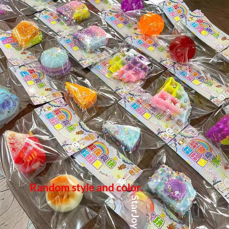 2026 New Arrival Red Book Same Style Squishy Cat Paw Egg Tart Dessert, Slow Rebound Squeeze Toy, Stress Relief Tool, Birthday/Holiday Gift, Perfect Present