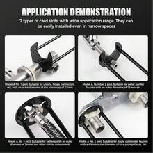 2pcs Multi-Function Sink Wrench, 2026 New Sink Wrench Faucet Tool Plumbing Tool, Suitable For Tight Spaces In Kitchen And Bathroom, Easily Tighten Faucets Under Sink - Black - View 8