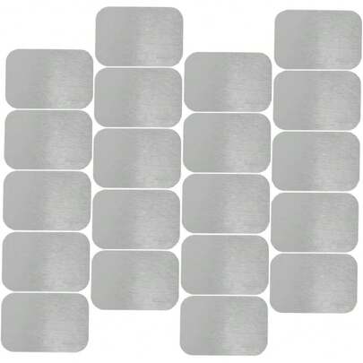 20 Piezas Placas De Metal Adhesivas para Soporte Magnético De Celular Compatibles con GPS Y Dispositivos Móviles para Automóvil,38211737
