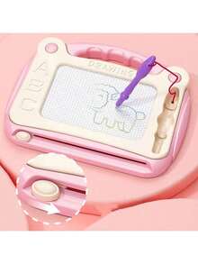 Magnetic Drawing Board For Kids, Cartoon Dinosaur Design, Small Magnetic Doodle Board, Educational Toy, Halloween & Holiday Gift