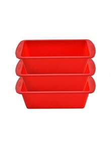 6pcs/4pcs/3pcs/1pc Mini Silicone Bread Molds, Non-Stick Baking Molds Suitable For Baking Bread, Cake, Meat Patties, Can Withstand 4-230°C, Usable In Oven, Microwave, Air Fryer, Also Refrigerator - 彩色 - 查看 15
