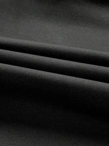 New Women's Outdoor Casual Pants, Loose Fit, Solid Color Design, Suitable For All Seasons, Slimming And Versatile, Suitable For Hiking, Camping, Adventure, Jogging And Various Occasions - 黑色 - 查看 6