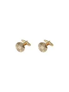 KESYOO 2 Piezas Gemelos Para Hombre Gemelos Geniales Vintage Redondos Camisa Dorada Botones De Puño Camisas Manga Uñas Camisa De Acero Inoxidable Uñas Hombre,38073209 - A - Ver 1