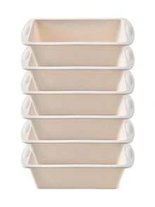 6pcs/4pcs/3pcs/1pc Mini Silicone Bread Molds, Non-Stick Baking Molds Suitable For Baking Bread, Cake, Meat Patties, Can Withstand 4-230°C, Usable In Oven, Microwave, Air Fryer, Also Refrigerator - 彩色 - 查看 10