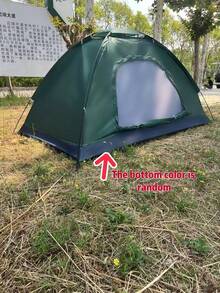 1 cort de camping cu plasă de țânțari, portabil și ușor de asamblat, acoperit cu argint pentru umbrire solară, potrivit pentru activități în aer liber, camping, parc, picnic, pescuit, echipament de camping, articole esențiale pentru camping - Multicolor - Vizualizare 5