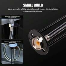 2pcs Multi-Function Sink Wrench, 2026 New Sink Wrench Faucet Tool Plumbing Tool, Suitable For Tight Spaces In Kitchen And Bathroom, Easily Tighten Faucets Under Sink - Black - View 6