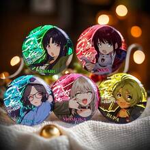 Reflective "GIRLS BAND CRY" Anime Band Patch, Anime Merchandise, Gift For Anime Fans, Birthday Gift, Perfect Gift - Multicolor - View 1
