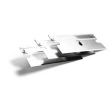 Single Blade 10 Pack - Straight Edge Razor - Ten Flat Blades In Convenient Storage Box - Oven Scraper Razors Refills - Heavy Duty Single Sided - Gói 10 - Xem 10