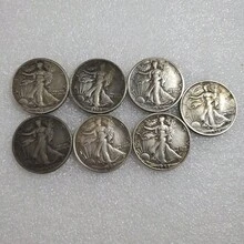 1918-P 行走自由女神半美元复制币，美国