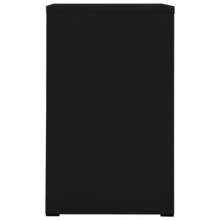 vidaXL Classeur Noir 46x62x102,5 cm Acier - Noir - Voir 4