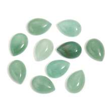 5pcs Or 10pcs/Pack Natural Water Drop Shape Cabochon Gemstones, Multi-Styles Loose Stones For Handmade DIY Jewelry Making Like Necklace, Ring, Bracelet, Vintage, Amethyst, Charoite - Multicolor - View 26