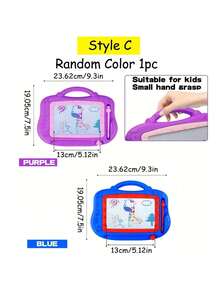 Magnetic Drawing Board For Kids, Cartoon Dinosaur Design, Small Magnetic Doodle Board, Educational Toy, Halloween & Holiday Gift