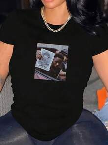Women Sports Tees & Tanks - Black - View 2