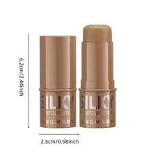 LANGMANNI 3-In-1 Contour Stick. Multi-Purpose Contour Stick. Non-Greasy Highlighting Pencil. Creamy Texture Makeup.