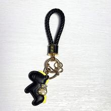 Luxury Horse-Shaped Keychain - Lucky Charm For The Year Of The Horse 2026, High-Quality Leather Couple Car Key Chain, And Adorable Cartoon Clothing Bag Pendant, Ideal As New Year Gifts, Perfect Choice For Car Keys