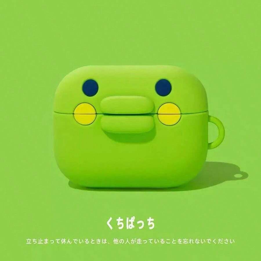 1个电子宠物鸡3D造型硅胶软壳保护套，兼容苹果4/3、Pro 3/2 - 彩色 - 查看 1
