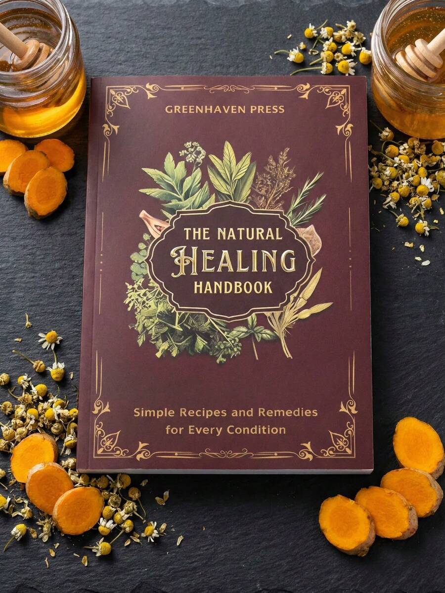 The Natural Healing Handbook - Holistic Health Guide With Herbal ...