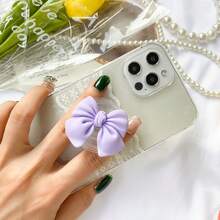 Cute Bow Element Phone Grip Holder Stand Suitable For All Phones Valentine's Day Gift For Girls - Multicolor - View 6