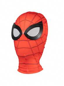 1pc Marvel Spider-Man Headgear Miles Spider-Man Funny Mask Gwen Spider-Man Mask Hero Expedition, Suitable For Role Playing, Holiday Dress-Up - Multicolor - View 6
